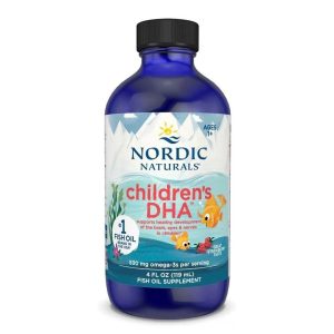 Nordic Naturals Children's DHA Liquid - Omega-3 DHA Oil For Kids, 4 oz