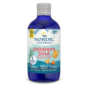 Nordic Naturals Children's DHA Liquid - Omega-3 DHA Oil For Kids, 8 oz