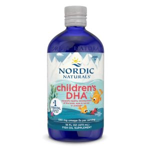 Nordic Naturals Children's DHA Liquid - Omega-3 DHA Oil For Kids, 16 oz